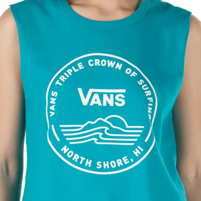 2020 VTCS Logo Muscle Tank Enamel Blue TShirts and Tanks Vans Women 2020 VTCS Logo Muscle Tank Enamel Blue TShirts and Tanks Vans Women