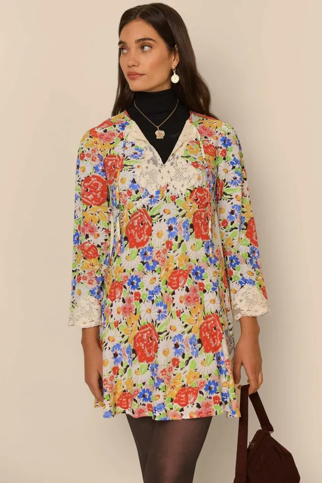 Abrielle Multi Spring Meadow Women RIXO Dresses Abrielle Multi Spring Meadow Women RIXO Dresses