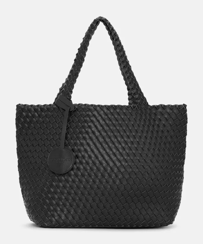 Accessories Ilse Jacobsen Bags Tote Bag 8211 Black Gun Metal Accessories Ilse Jacobsen Bags Tote Bag 8211 Black Gun Metal