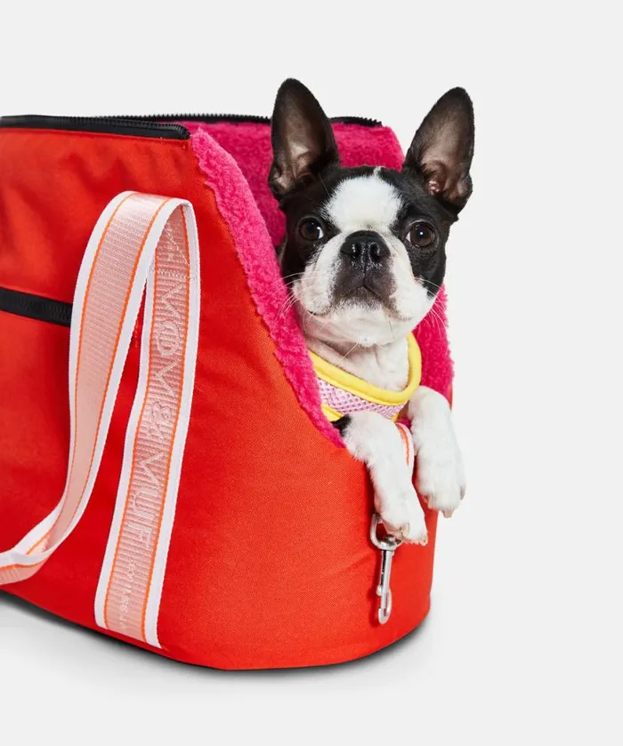 Accessories Ilse Jacobsen Vov and Vuf Dog Carrier 8211 Red Orange
