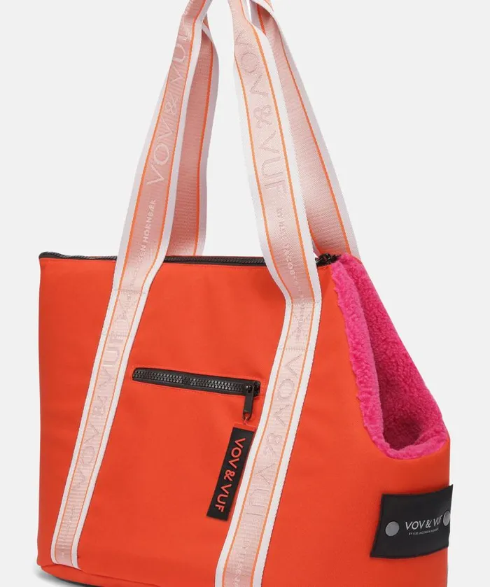Accessories Ilse Jacobsen Vov and Vuf Dog Carrier 8211 Red Orange Accessories Ilse Jacobsen Vov and Vuf Dog Carrier 8211 Red Orange