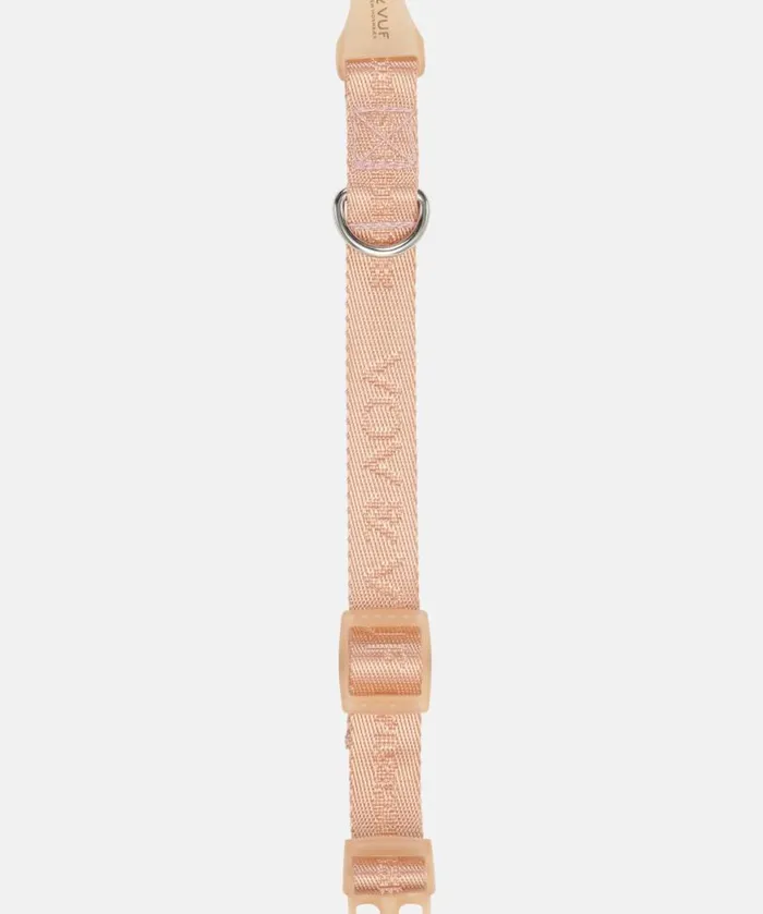 Accessories Ilse Jacobsen Vov and Vuf Dog Collar With Logo 8211 Coral Pink Accessories Ilse Jacobsen Vov and Vuf Dog Collar With Logo 8211 Coral Pink