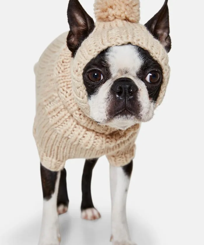 Accessories Ilse Jacobsen Vov and Vuf Dog Knit 8211 Natural Accessories Ilse Jacobsen Vov and Vuf Dog Knit 8211 Natural
