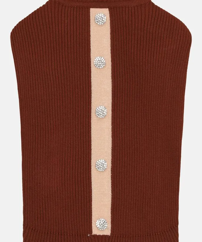 Accessories Ilse Jacobsen Vov and Vuf Dog Knit 8211 Redwood