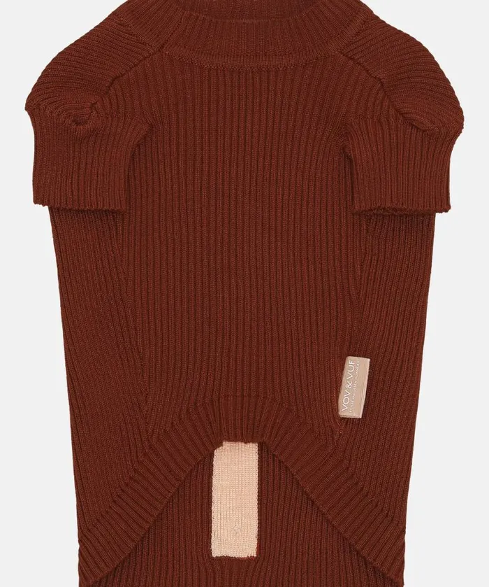 Accessories Ilse Jacobsen Vov and Vuf Dog Knit 8211 Redwood Accessories Ilse Jacobsen Vov and Vuf Dog Knit 8211 Redwood