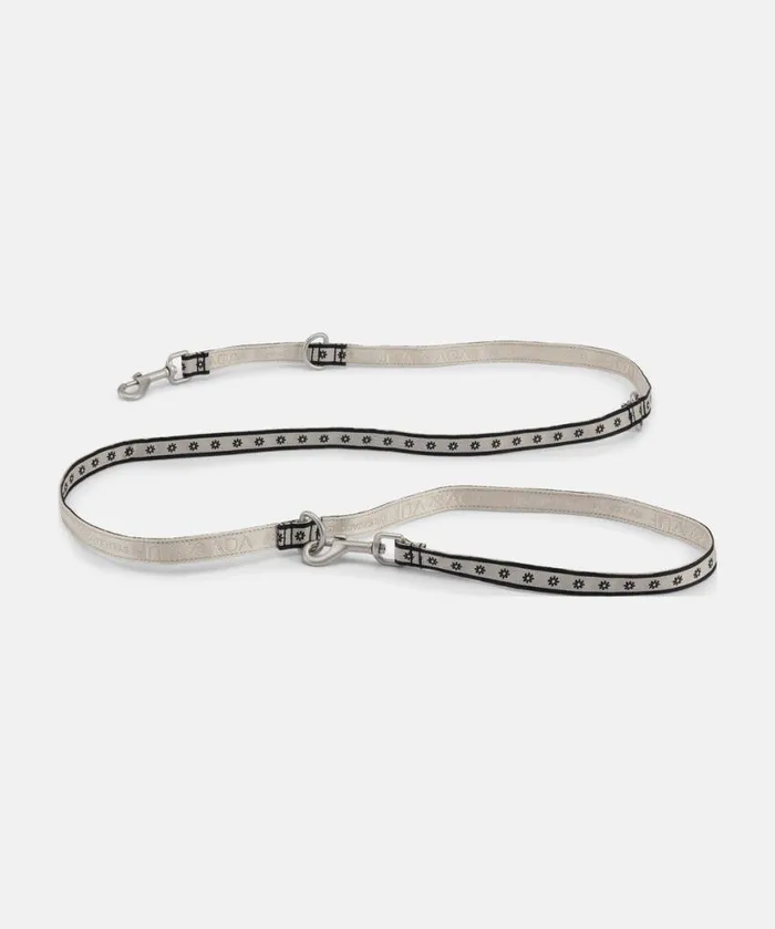 Accessories Ilse Jacobsen Vov and Vuf Dog Leash Long W Flowers 8211 Platin