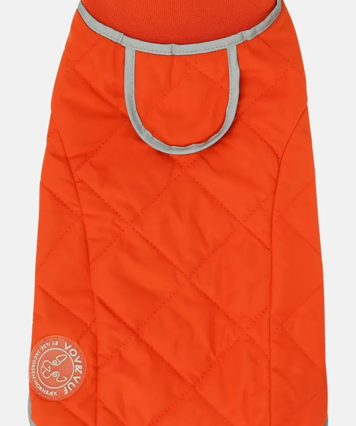 Accessories Ilse Jacobsen Vov and Vuf Dog Quilt Coat 8211 Warm Orange Accessories Ilse Jacobsen Vov and Vuf Dog Quilt Coat 8211 Warm Orange
