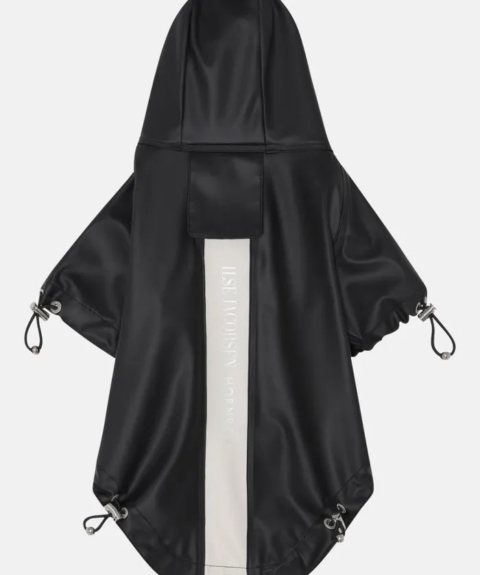 Accessories Ilse Jacobsen Vov and Vuf Dog Rain Cover 8211 Black Accessories Ilse Jacobsen Vov and Vuf Dog Rain Cover 8211 Black