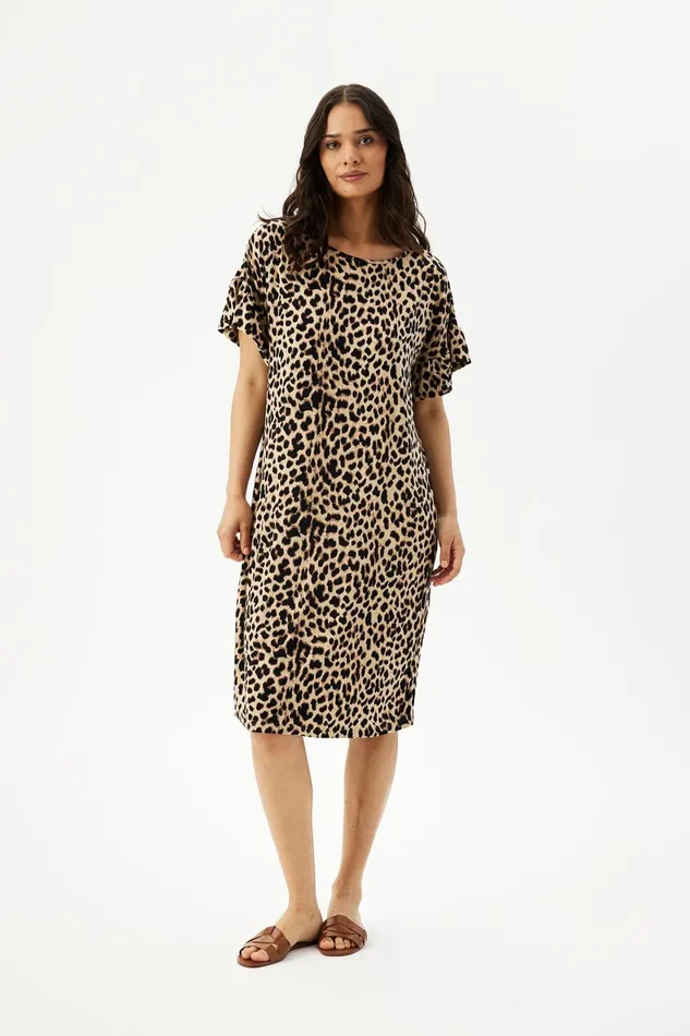 AIMI DRESS 16334 191 Sand 191 Women IN FRONT DRESSES