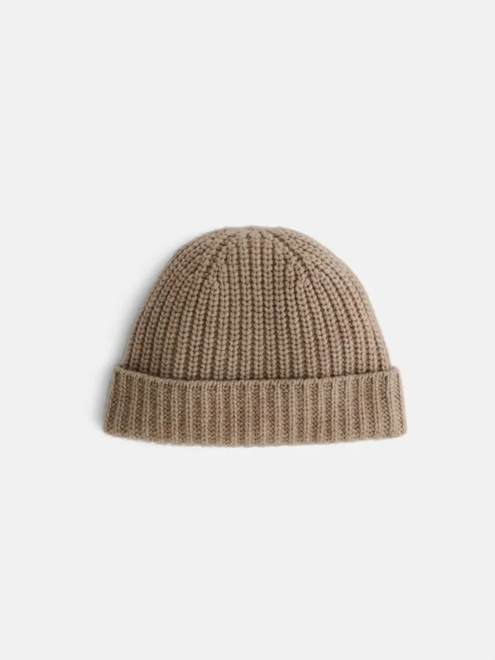Alex Mill Cashmere Beanie Gravel Men Accessories