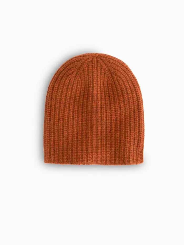 Alex Mill Cashmere Beanie Heather Amber Men Accessories Alex Mill Cashmere Beanie Heather Amber Men Accessories