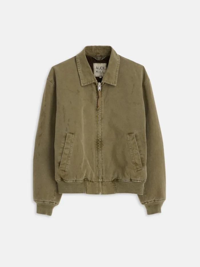 Alex Mill Flight Jacket In Canvas Men Jackets Coats