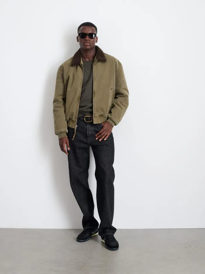 Alex Mill Flight Jacket In Canvas Men Jackets Coats