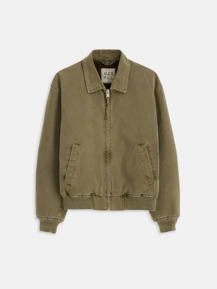 Alex Mill Flight Jacket In Canvas Men Jackets Coats
