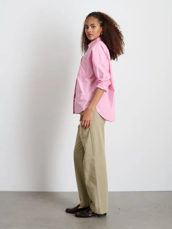 Alex Mill Jo Shirt In Cotton Poplin Sakura Women Shirts Tops