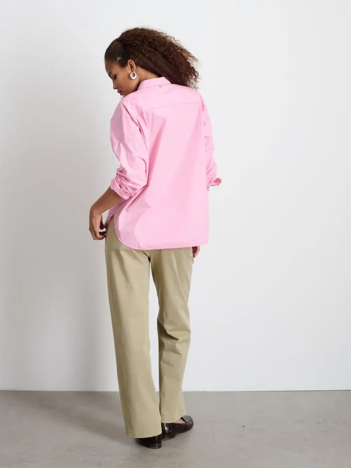 Alex Mill Jo Shirt In Cotton Poplin Sakura Women Shirts Tops