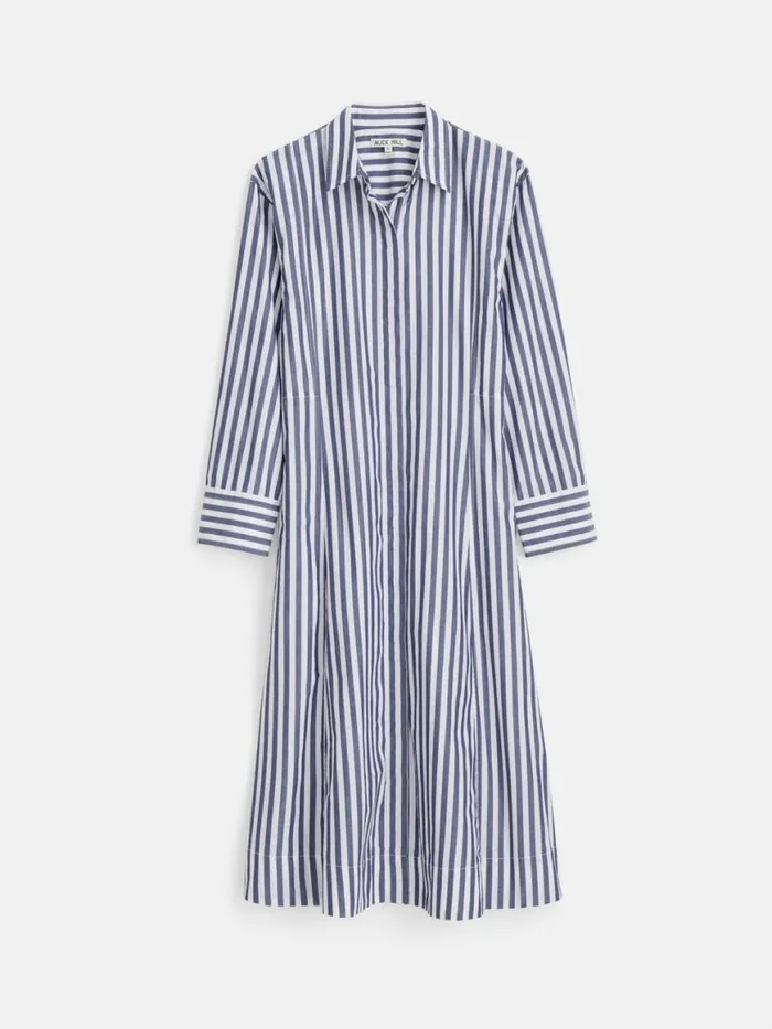 Alex Mill Jules Dress In Wide Stripe Women Dresses Skirts