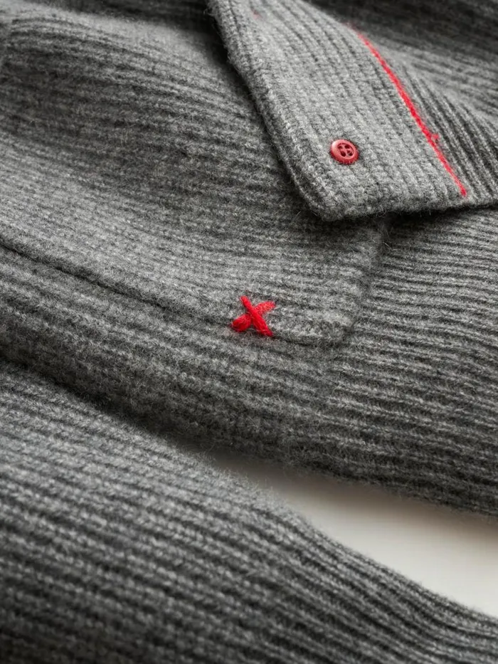 Alex Mill Mitchell Cardigan In Washed Cashmere Heather Pewter Men Sweaters Sweatshirts