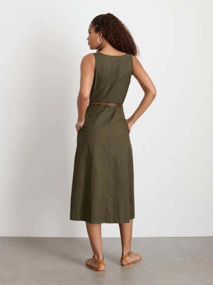Alex Mill Piper Dress Military Olive Women Dresses Skirts Alex Mill Piper Dress Military Olive Women Dresses Skirts