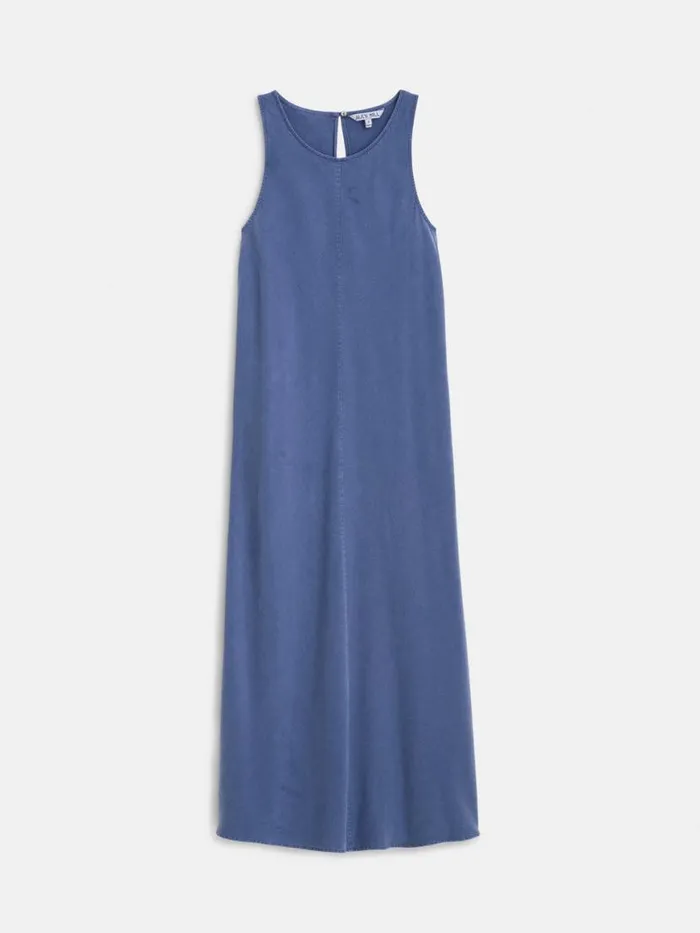 Alex Mill Scarlett Slip Dress Dusty Blue Women Dresses Skirts