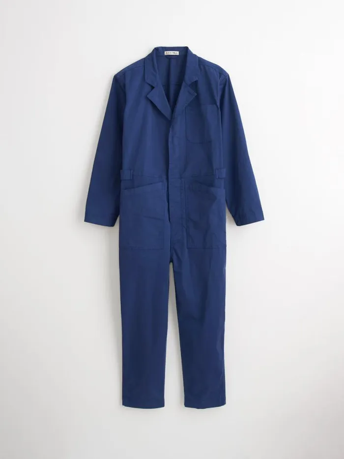 Alex Mill Standard Jumpsuit In Cotton Twill Dark Navy Women Jumpsuits