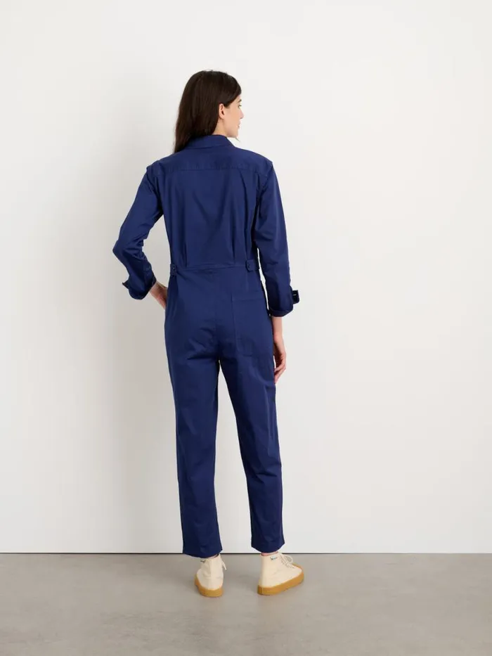 Alex Mill Standard Jumpsuit In Cotton Twill Dark Navy Women Jumpsuits