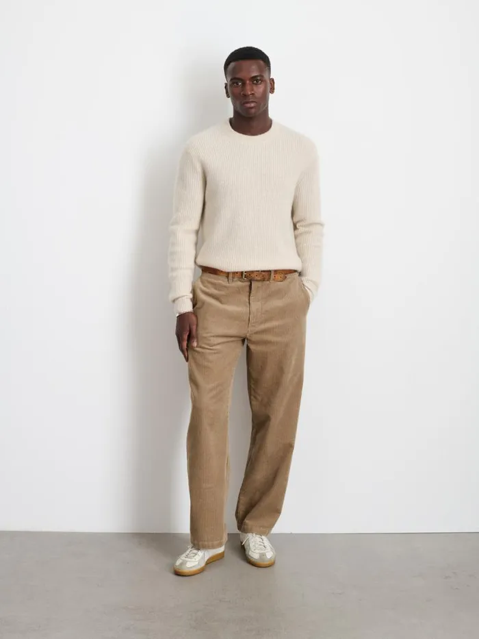 Alex Mill Straight Leg Pant In Corduroy Long Inseam Khaki Men Suiting Blazers