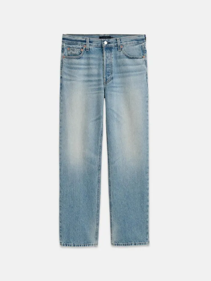 Alex Mill The Bev Relaxed Vintage Light Indigo Women Denim