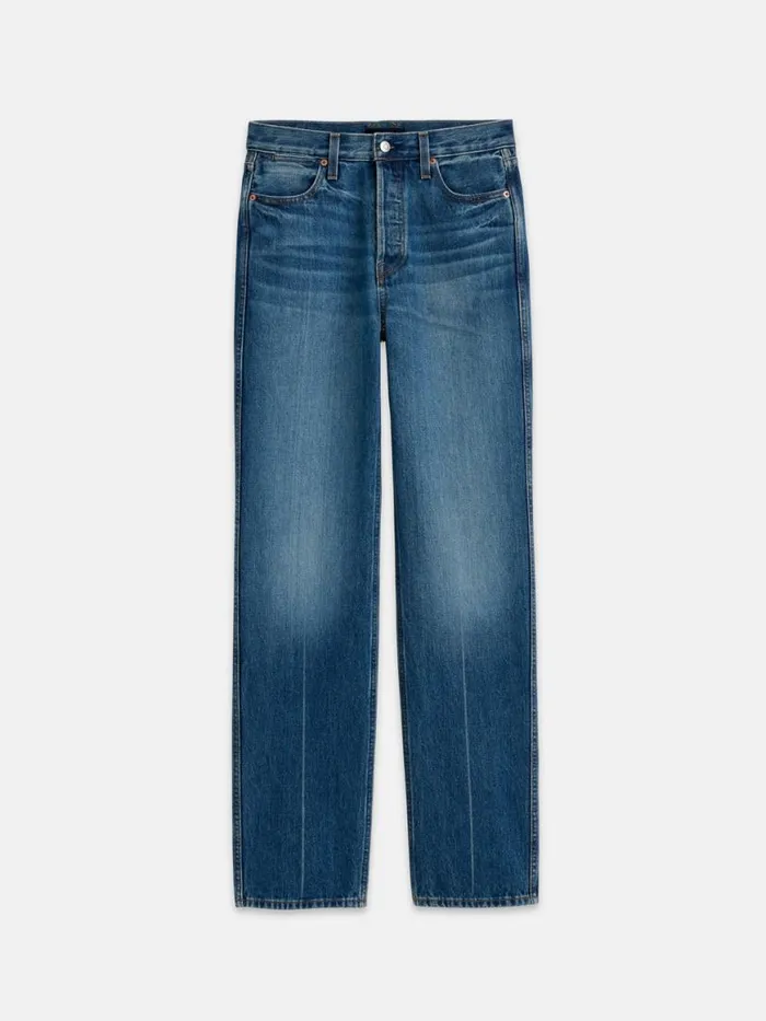 Alex Mill The Carla High Rise Straight Vintage Dark Indigo Women Pants
