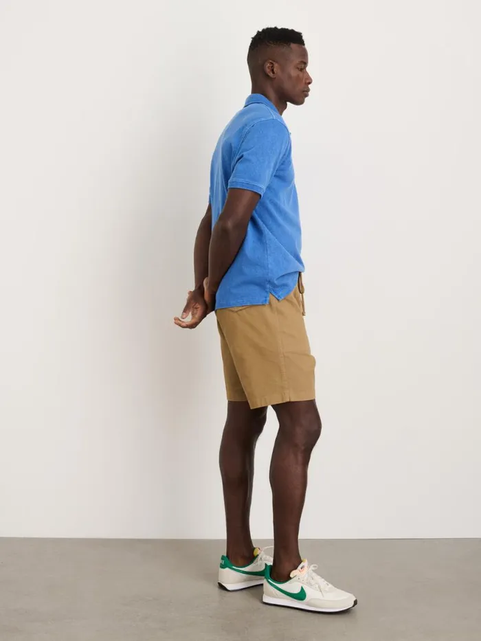 Alex Mill Vintage Wash Polo Washed Cobalt Men Tees Polos