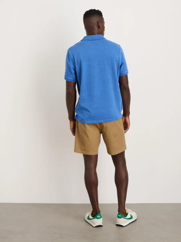 Alex Mill Vintage Wash Polo Washed Cobalt Men Tees Polos