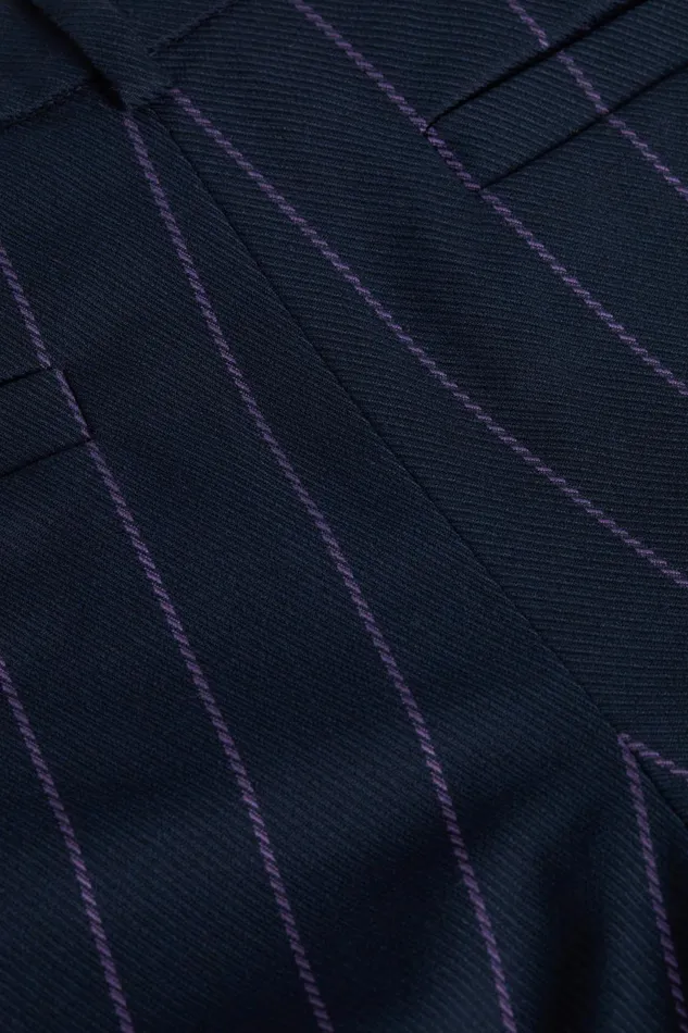 Allanah Pinstriped Trouser Midnightlight Purple Pinstripe Women L039Agence Pants Allanah Pinstriped Trouser Midnightlight Purple Pinstripe Women L039Agence Pants