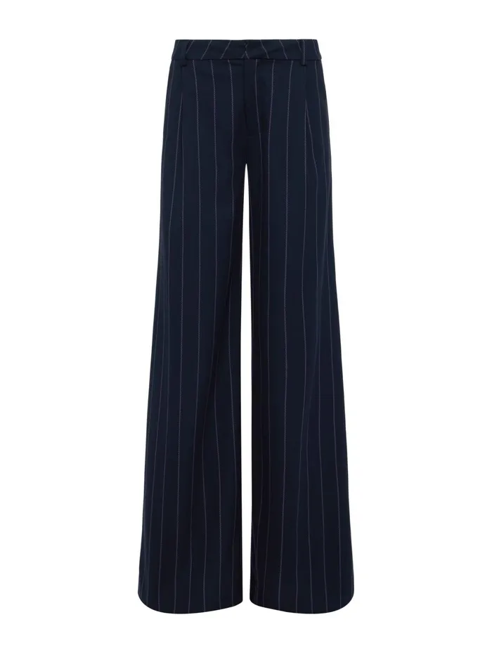 Allanah Pinstriped Trouser Midnightlight Purple Pinstripe Women L039Agence Pants Allanah Pinstriped Trouser Midnightlight Purple Pinstripe Women L039Agence Pants