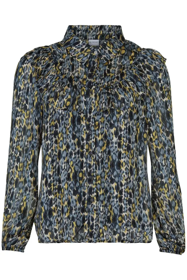 AMARA SHIRT 15417 501 Blue 501 Women IN FRONT BLOUSES SHIRTS