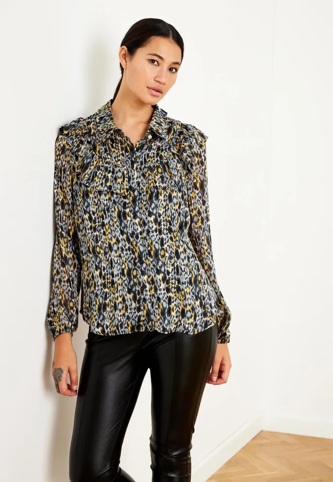 AMARA SHIRT 15417 501 Blue 501 Women IN FRONT BLOUSES SHIRTS