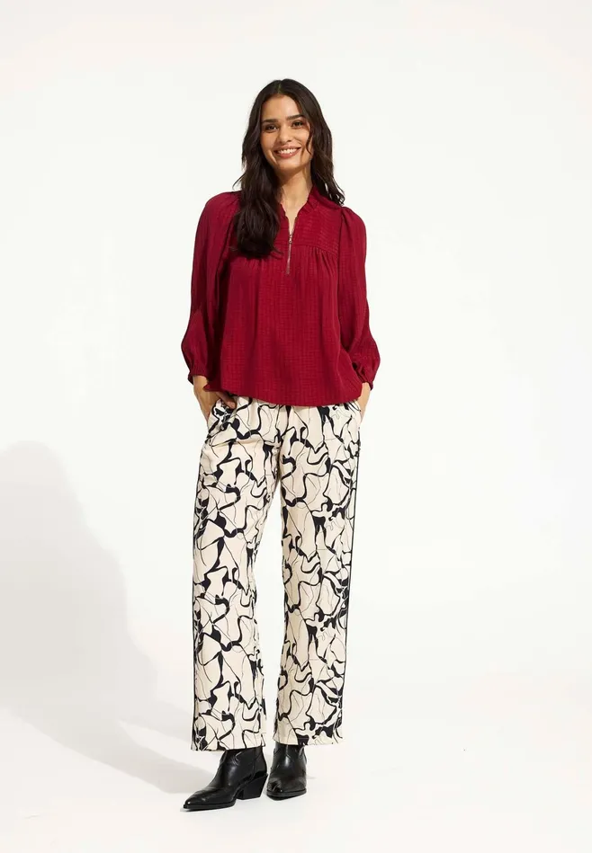 ANDREA BLOUSE 16551 370 Burgrund 370 Women IN FRONT BLOUSES SHIRTS ANDREA BLOUSE 16551 370 Burgrund 370 Women IN FRONT BLOUSES SHIRTS