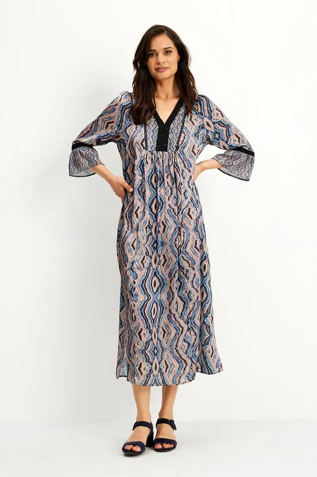 ANNELI DRESS 15791 501 Blue 501 Women IN FRONT DRESSES