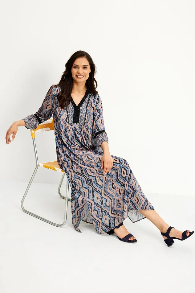 ANNELI DRESS 15791 501 Blue 501 Women IN FRONT DRESSES
