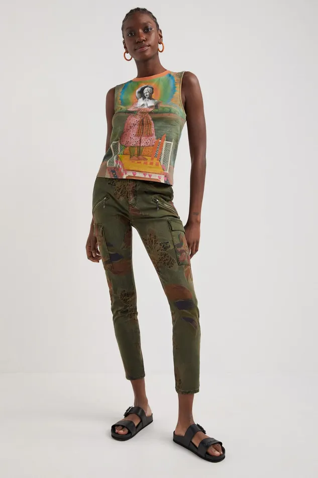 Arty Knit Tshirt Women Desigual Tshirts