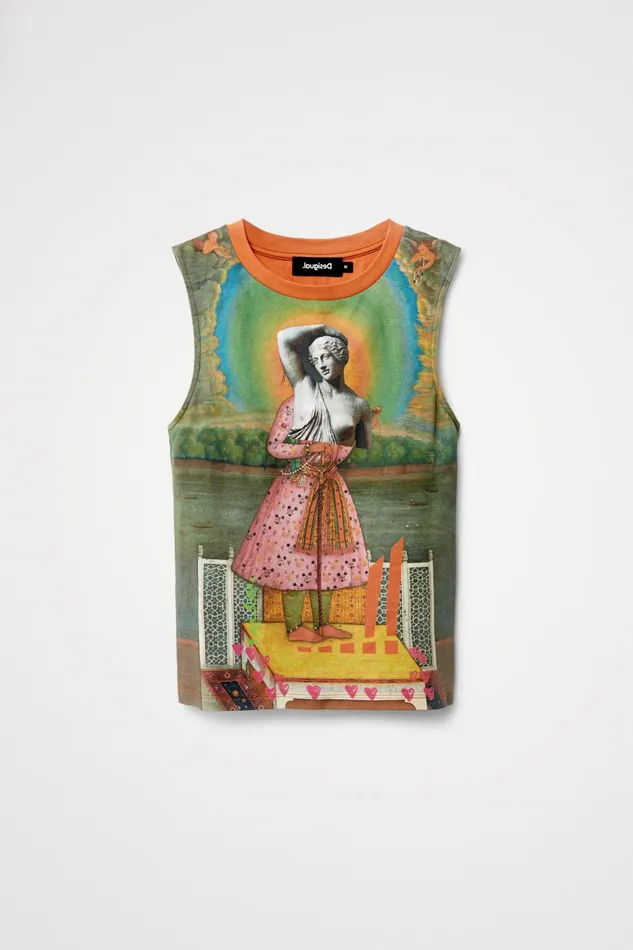 Arty Knit Tshirt Women Desigual Tshirts