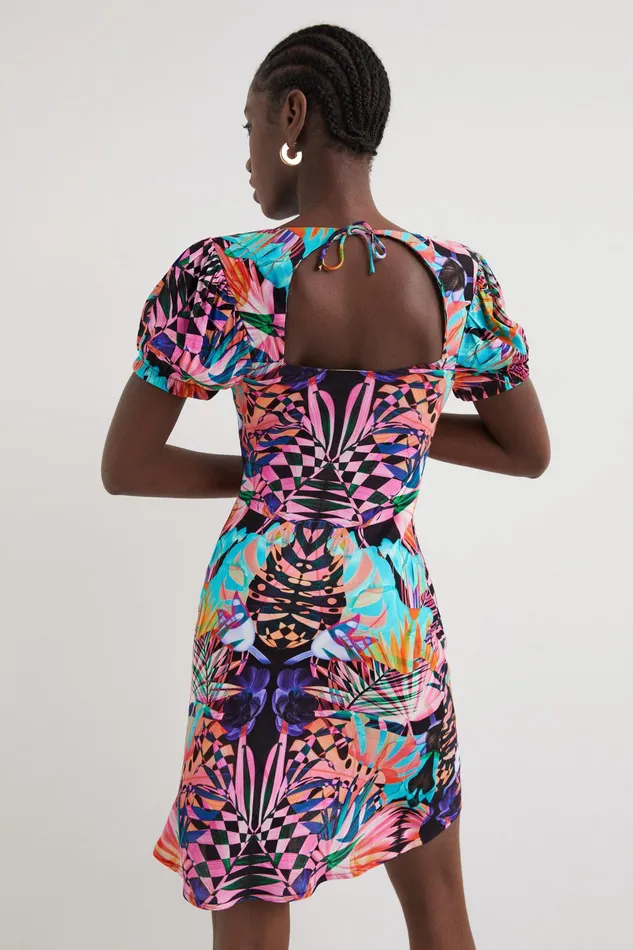 Arty Print Dress Women Desigual Dresses