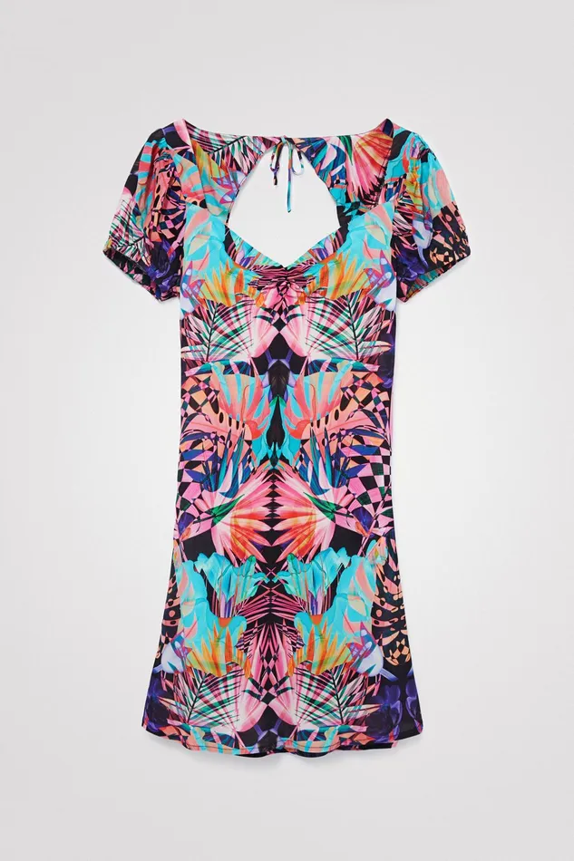 Arty Print Dress Women Desigual Dresses