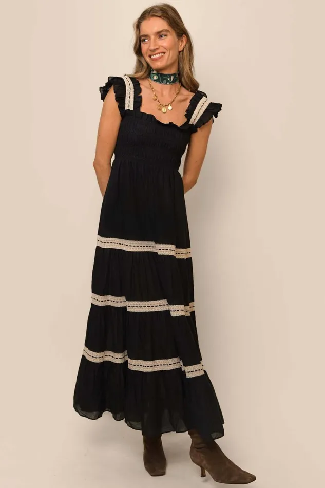 Aubrie Black Women RIXO Dresses Aubrie Black Women RIXO Dresses