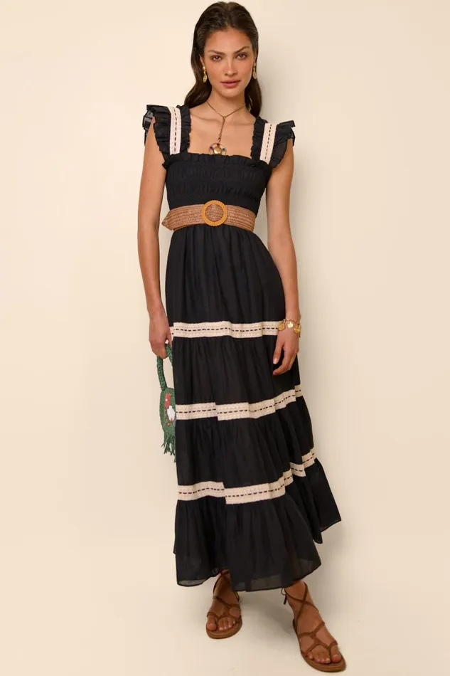 Aubrie Black Women RIXO Dresses Aubrie Black Women RIXO Dresses