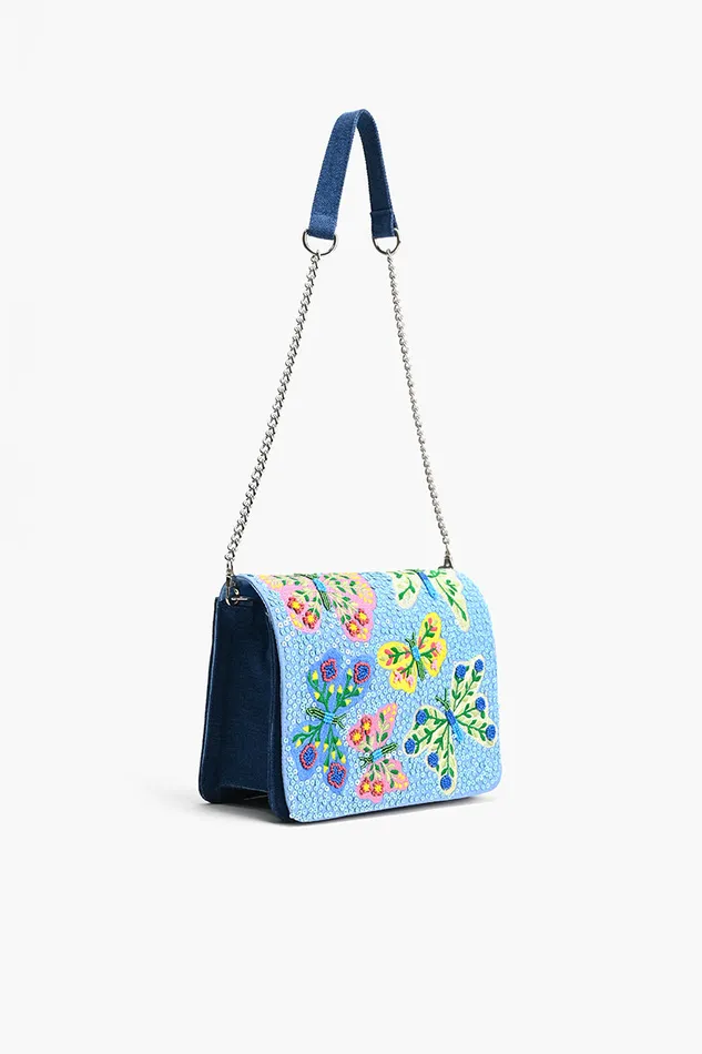 Azure Butterfly Ballet Shoulder Bag Azure Butterfly Ballet Shoulder Bag