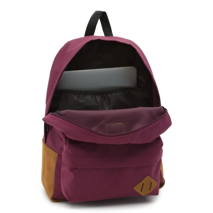 Backpacks and Bags MenWomen Vans Old Skool Solid Backpack Prune Backpacks and Bags MenWomen Vans Old Skool Solid Backpack Prune