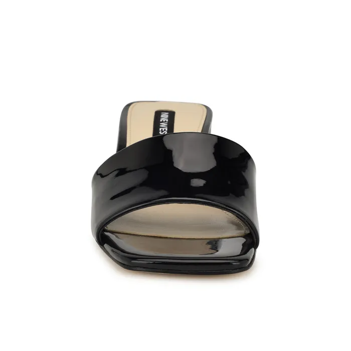 Bamsy Block Heel Slide Sandals Bamsy Block Heel Slide Sandals