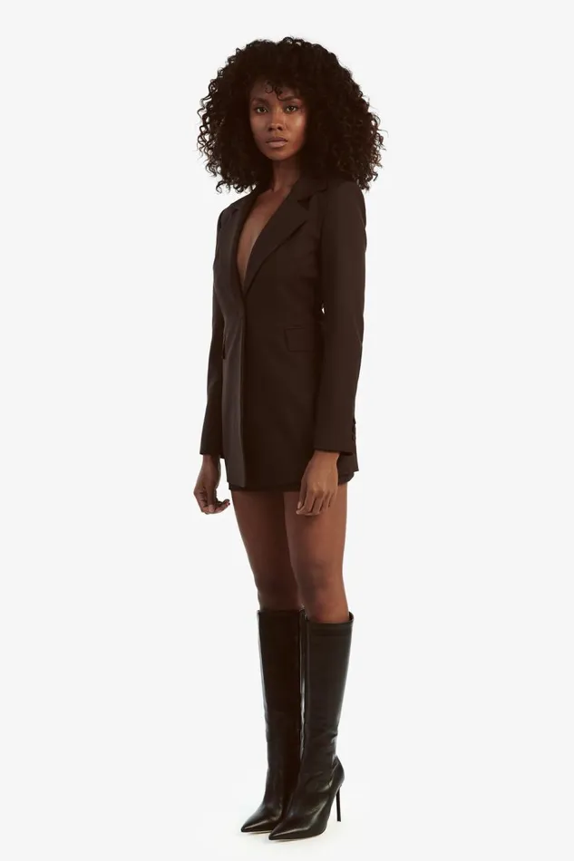 Bardot Blazers Women Austyn Blazer In Dark Chocolate Dark Chocolate Bardot Blazers Women Austyn Blazer In Dark Chocolate Dark Chocolate