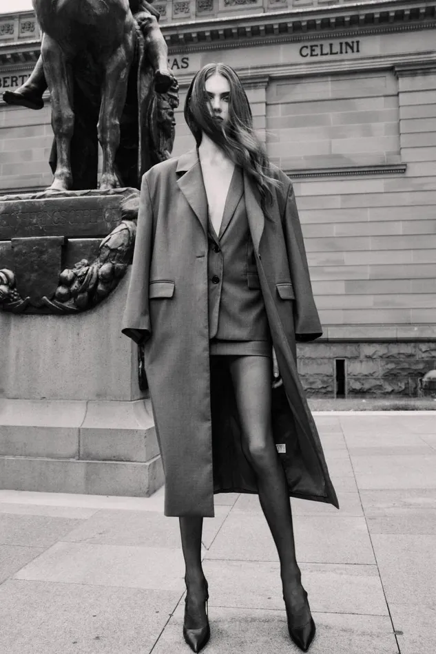 Bardot Coats Women Maika Oversized Coat In Dark Grey Dark Grey Bardot Coats Women Maika Oversized Coat In Dark Grey Dark Grey