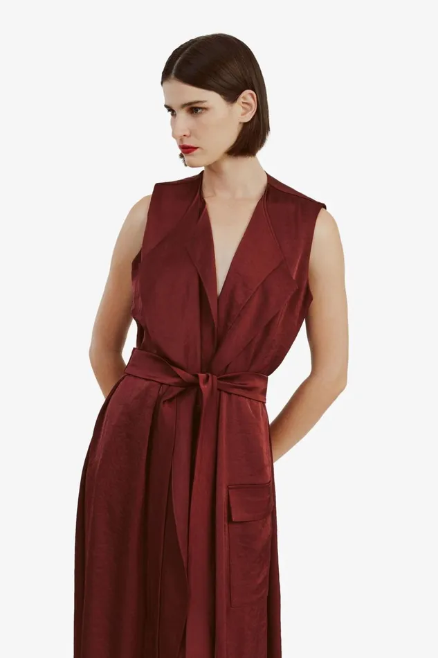 Bardot Day To Night Dresses Women Lanza Midi Dress In Burgundy Burgundy Bardot Day To Night Dresses Women Lanza Midi Dress In Burgundy Burgundy